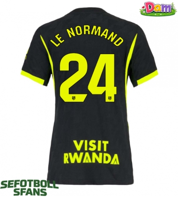Atletico Madrid Robin Le Normand #24 Bortatröja Kvinnor 2026-27 Kortärmad